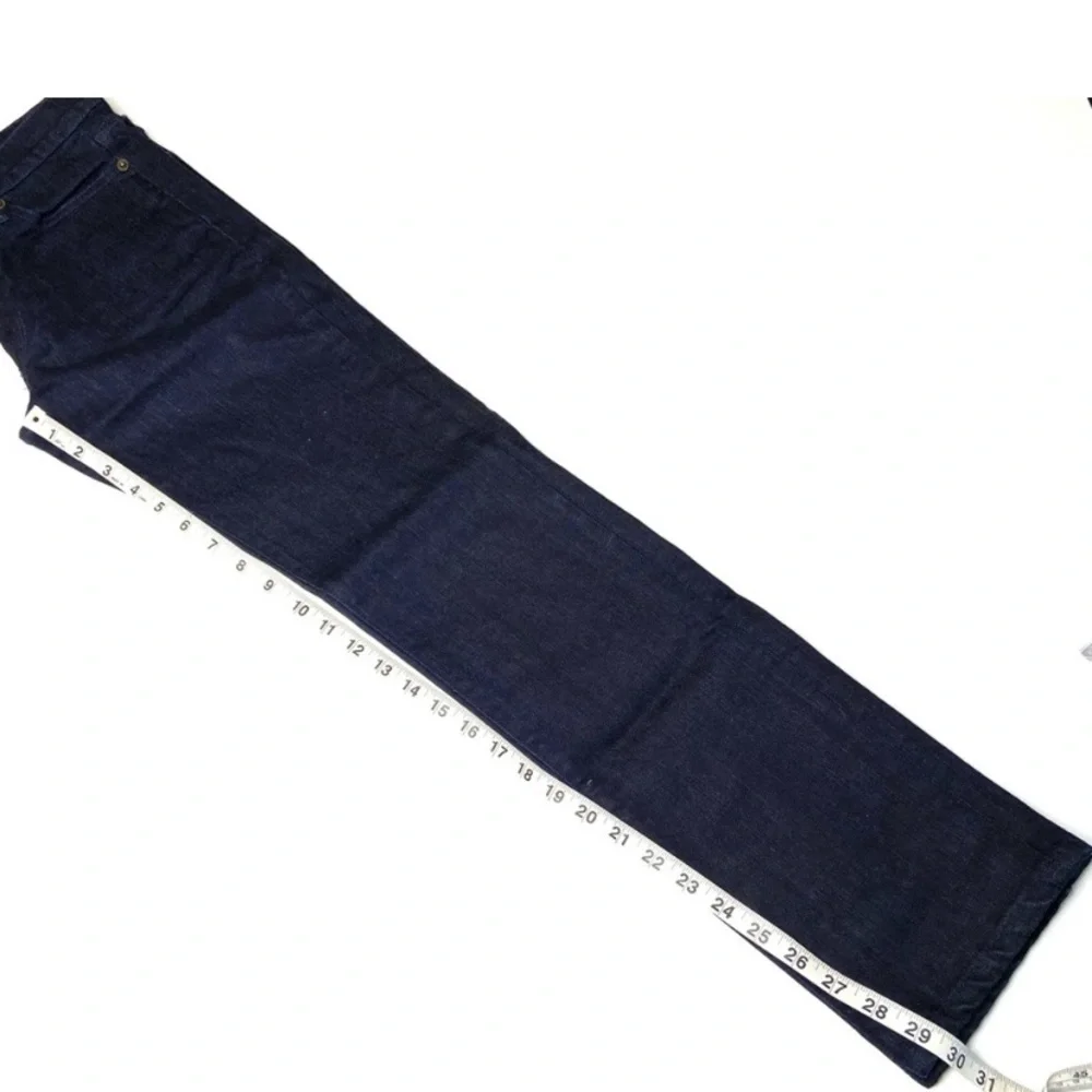 7 FOR ALL MANKIND Straight Leg Jeans with Pocket Detail
